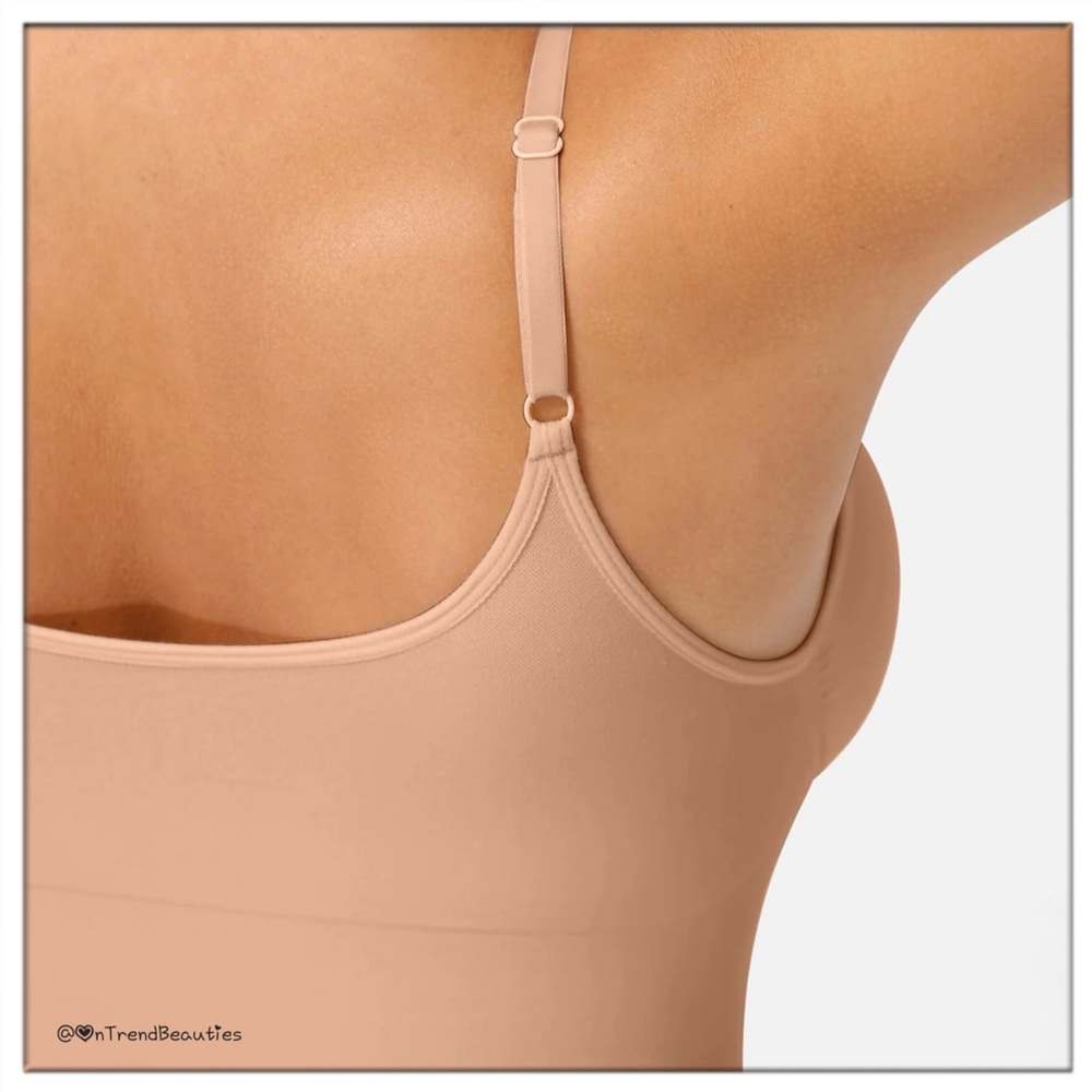 Feelingirl Slimming Tummy Control Shapewear V-Neck Camisole View 4